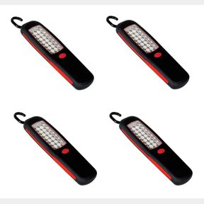 (4) MAGNETIC GRIB FLASHLIGHT, HANDHELD WORK LIGHT