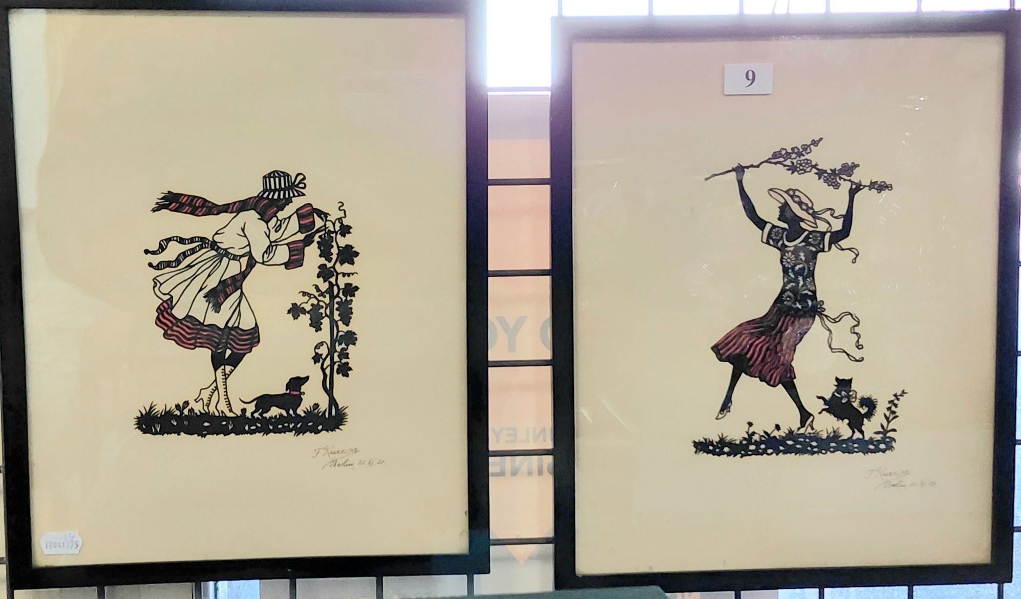 A Pair Of German Art Deco Prints