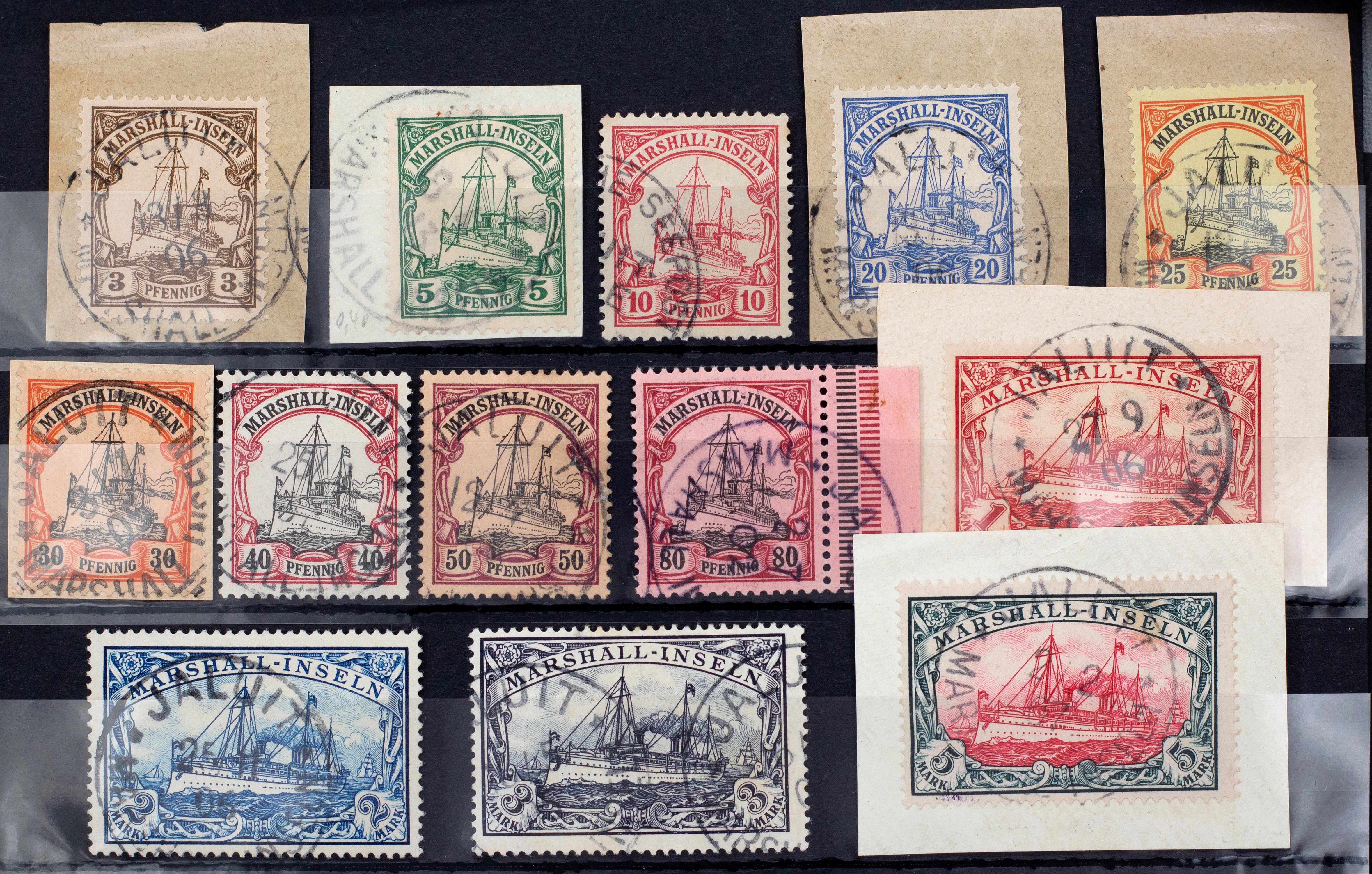 World, Marshall Islands, 1901, Fine