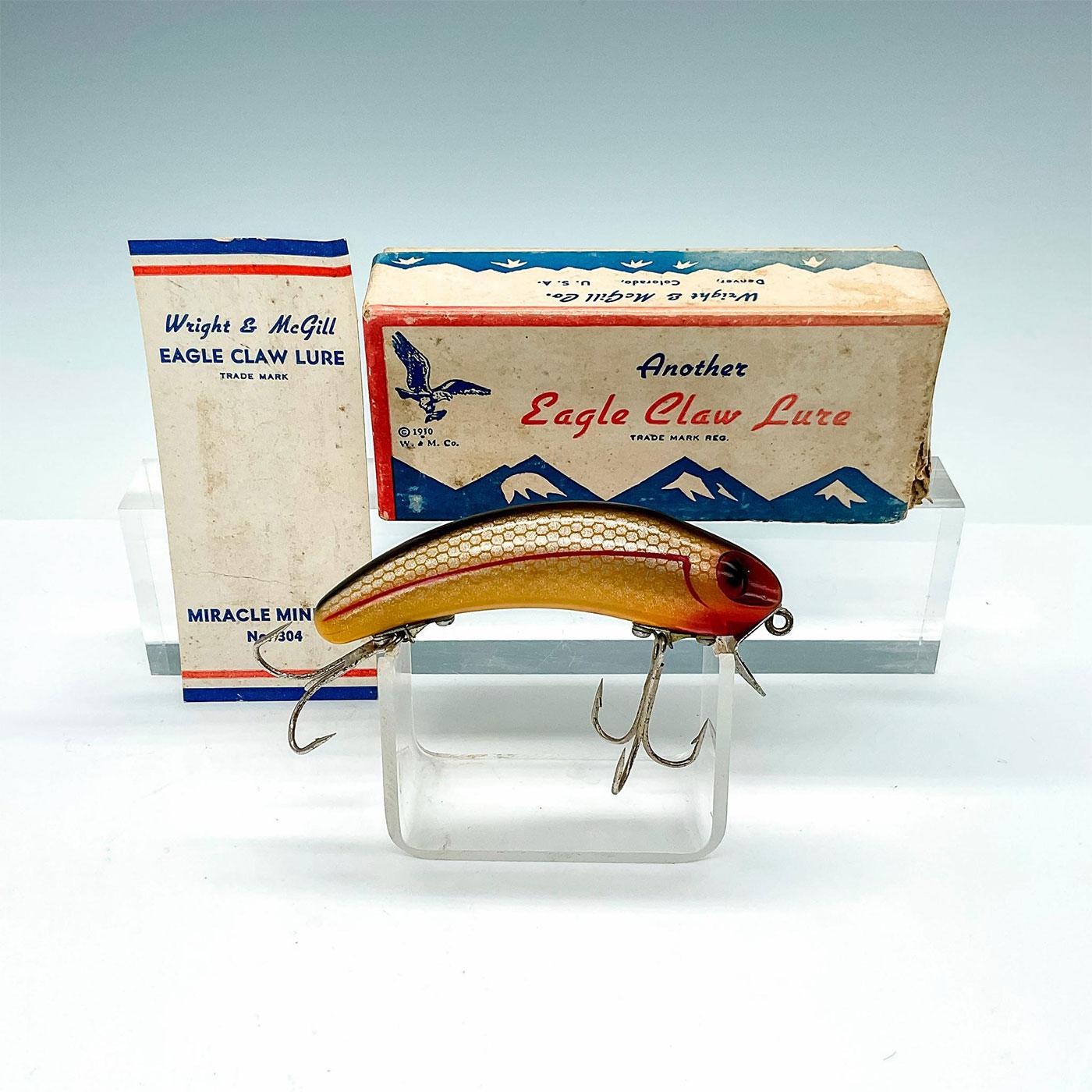 Sold at Auction: 3 Helin Flatfish Fishing Lures & 1 Original Box