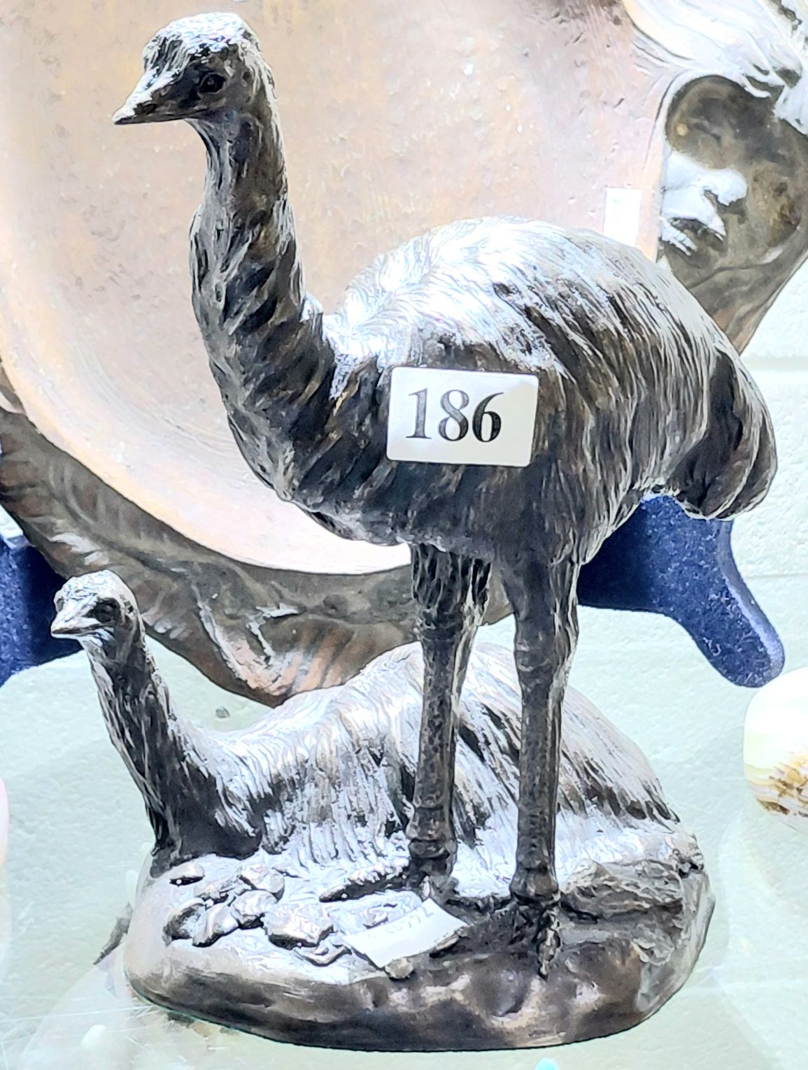 186 · MARY PIN SET BRONZE