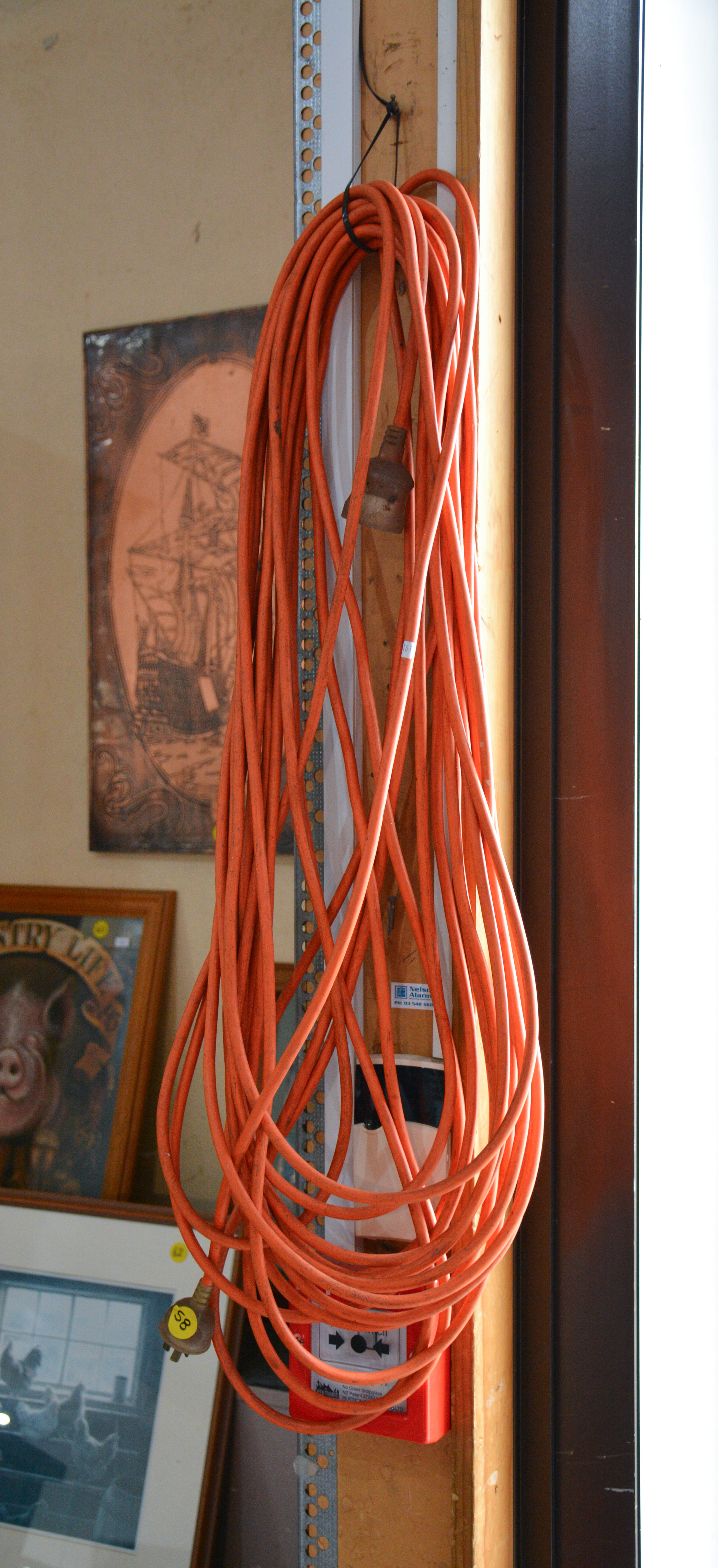 Approx 20m Orange Extension Lead — sold at auction in New Zealand for $20