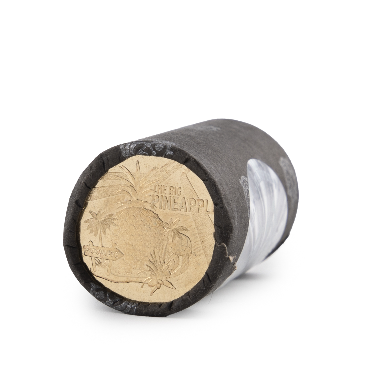 99 · Elizabeth II, Big Pineapple Cotton & Co Roll, One Dollar, 2023,  UNC