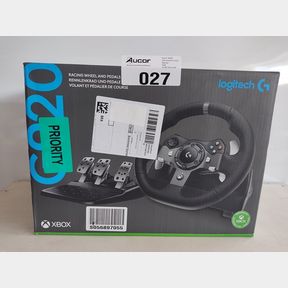 LOGITECH G920 DRIVING FORCE RACING WHEEL AND FLOOR PEDALS FORCE FEEDBACK PC - GAMING CONTROLLER SIMULATION XBOX PC