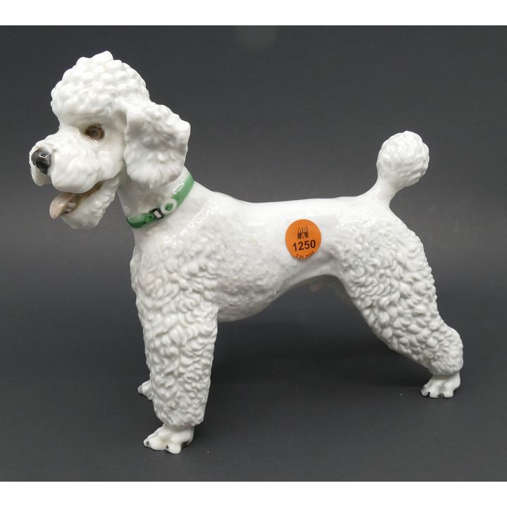 Rosenthal Porcelain Poodle Dog Figure- 9''
