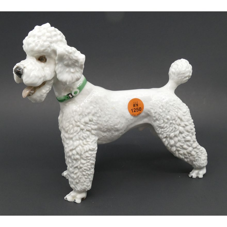 Rosenthal Porcelain Poodle Dog Figure- 9''