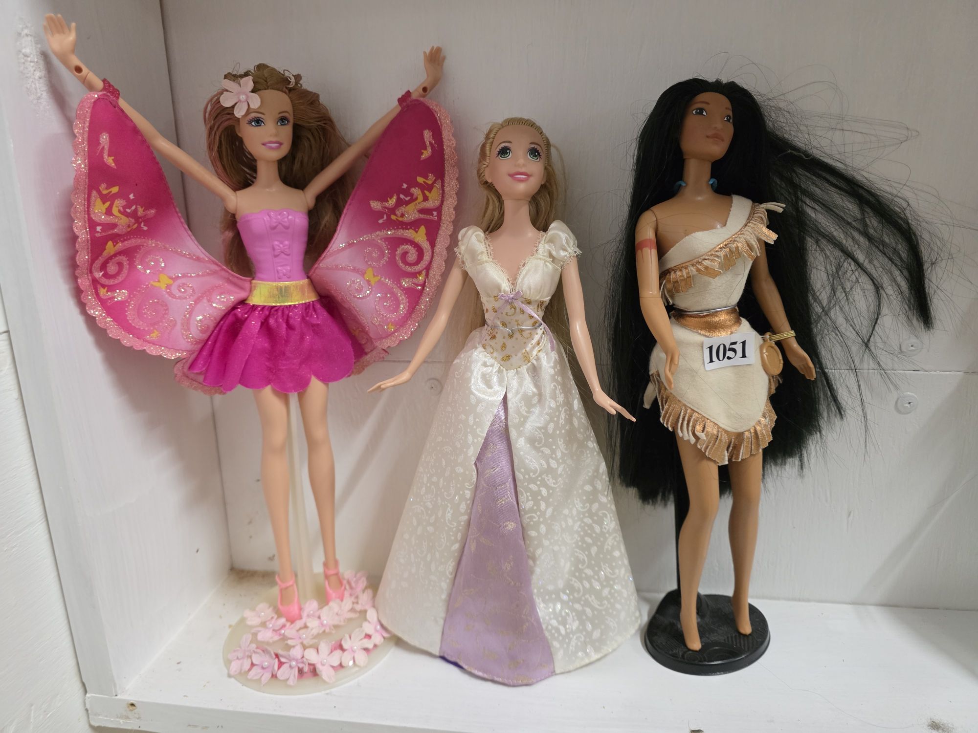 Disney Princess And Barbie Dolls