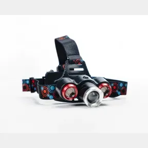 Rechargeable LED Headlight Zoom Head Lamp | DEFECTIVE