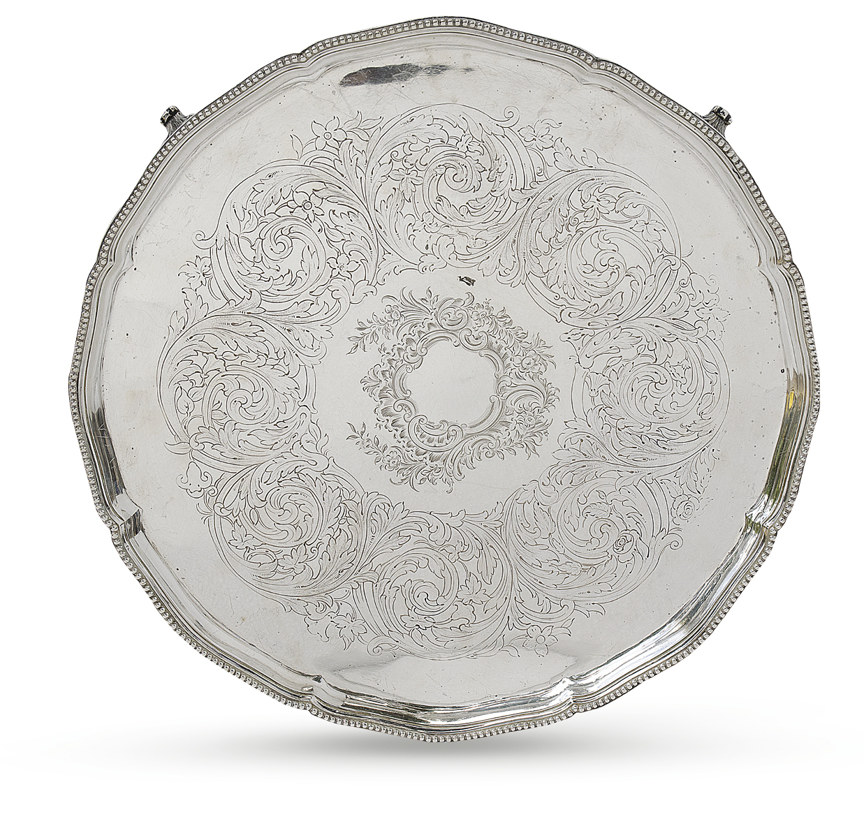 A George III silver salver