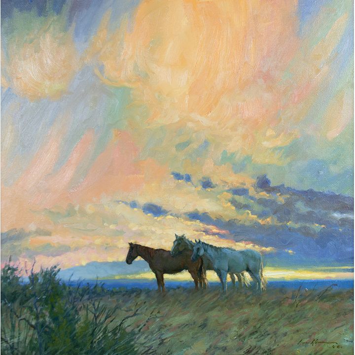 Bruce Greene (1953- ), Daybreak on the Palo Duro