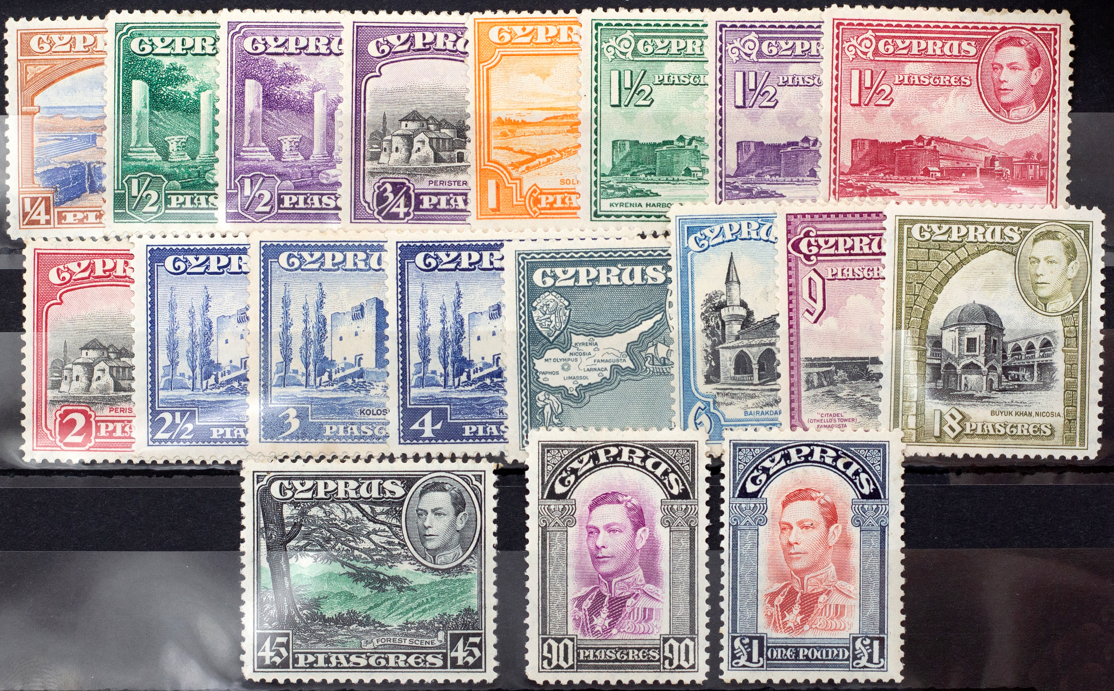 Cyprus, George VI, 1938, Good
