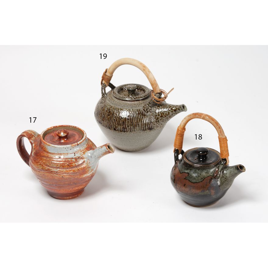 Mirek Smisek - Tenmoku glazed teapot