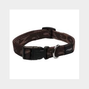Rogz - Alpinist 16mm Dog Collar - Chocolate | PK 51673/9736 B4 (S7) SB