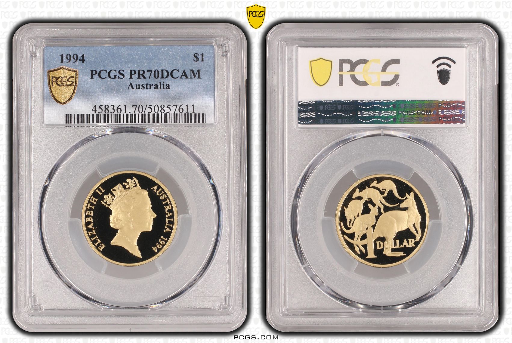 One Dollar, 1994, PCGS PR70DCAM