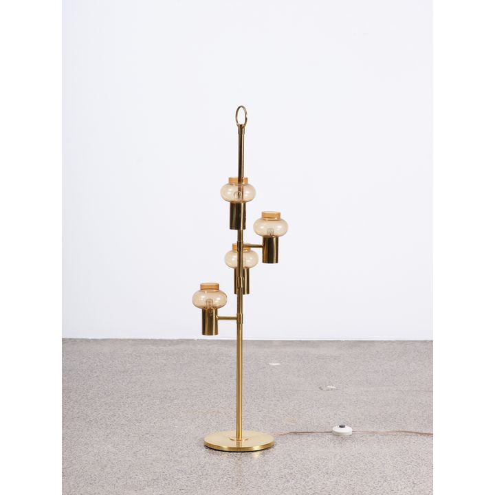 Laoni Belysning - A four-branch Danish standard lamp