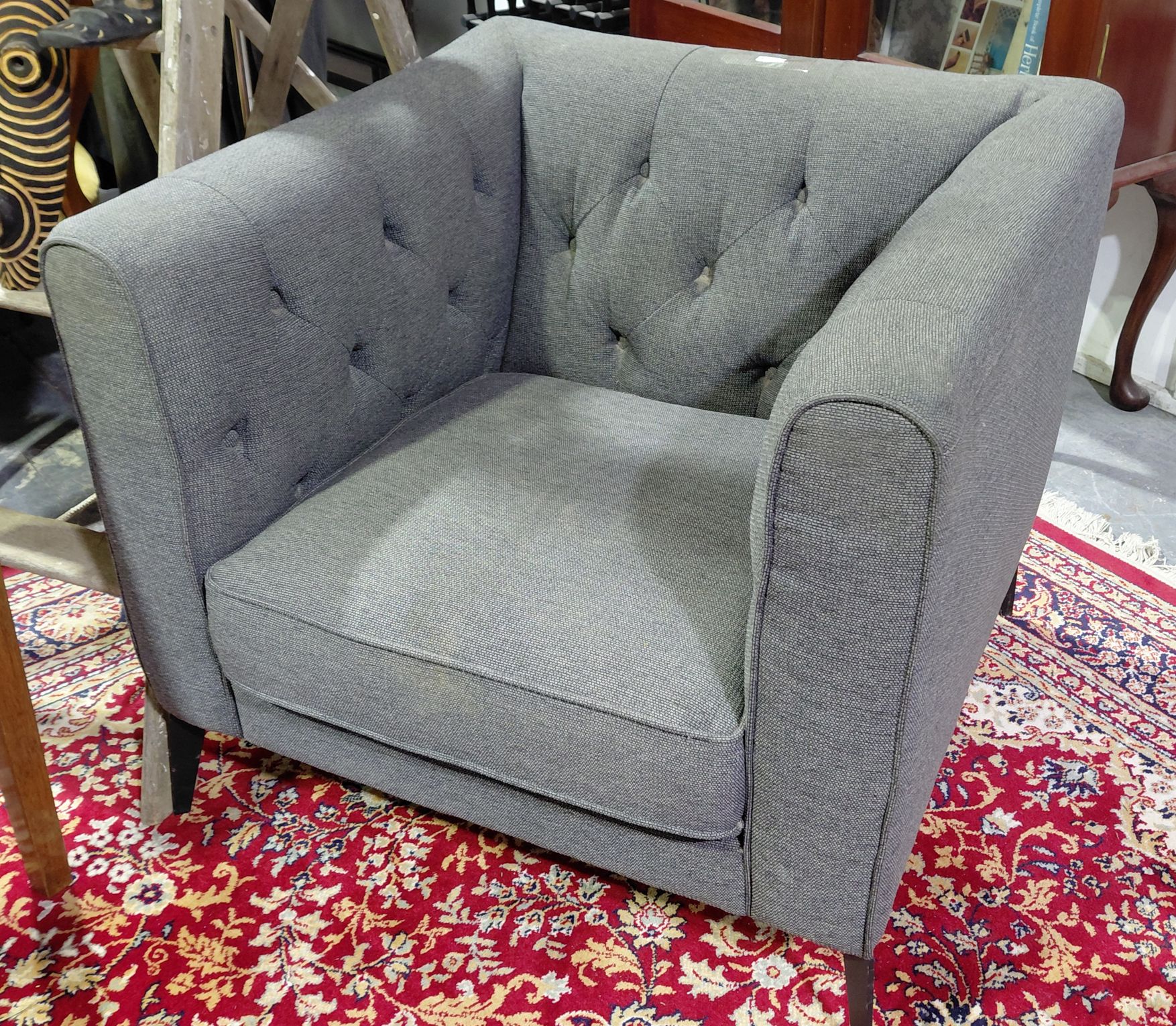 175 · UPHOLSTERED MODERN ARMCHAIR