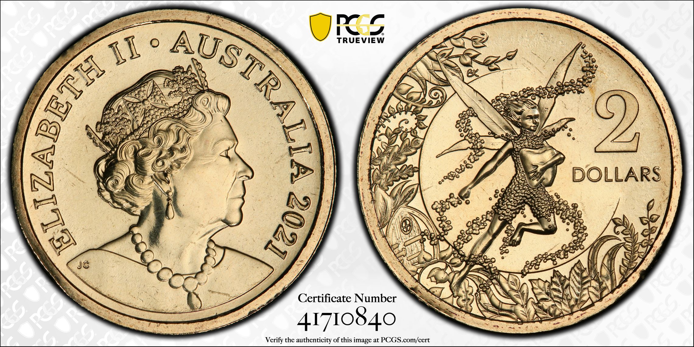 Tooth Fairy, Two Dollar, 2021, PCGS MS67