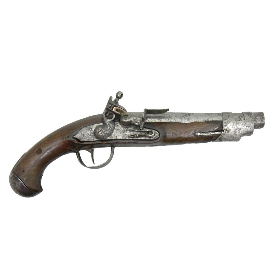 PISTOLET SKAŁKOWY, 1 POŁ. XIX W.