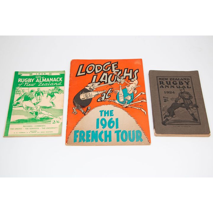 NEW ZEALAND RUGBY ANNUAL 1924  [3 items]