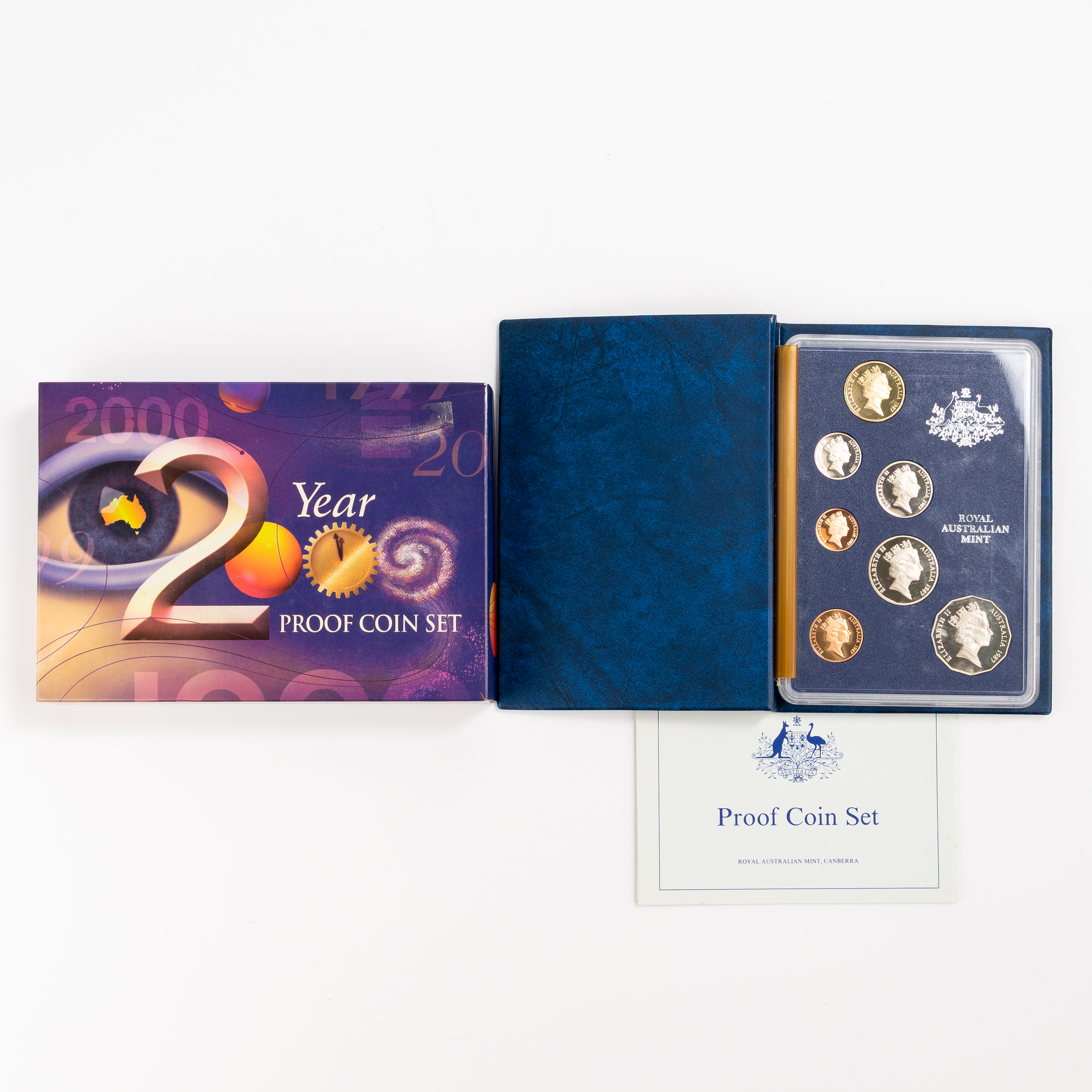 215 · Elizabeth II, One Cent - Two Dollars, 1987 - 2000, FDC
