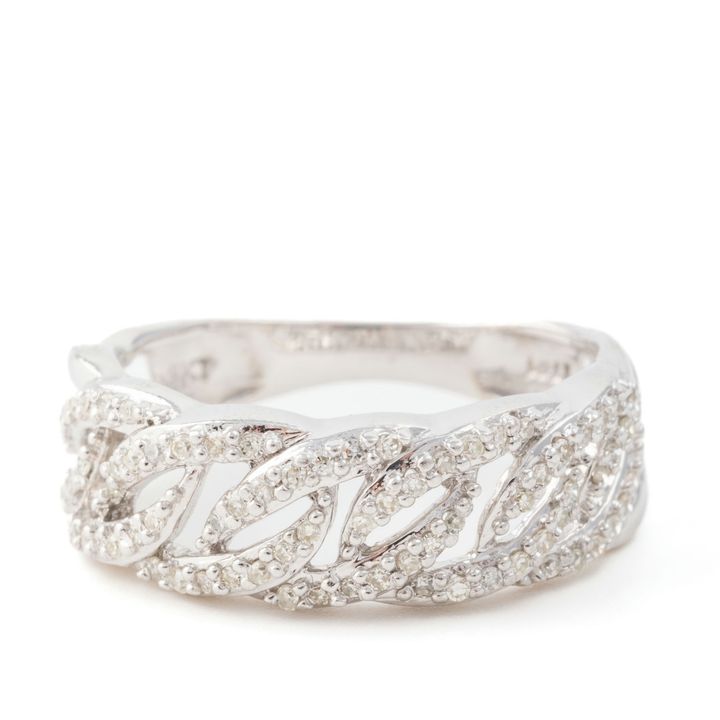 Diamond 9ct Gold Ring