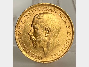 1911 GEORGE V LONDON MINT GOLD SOVEREIGN