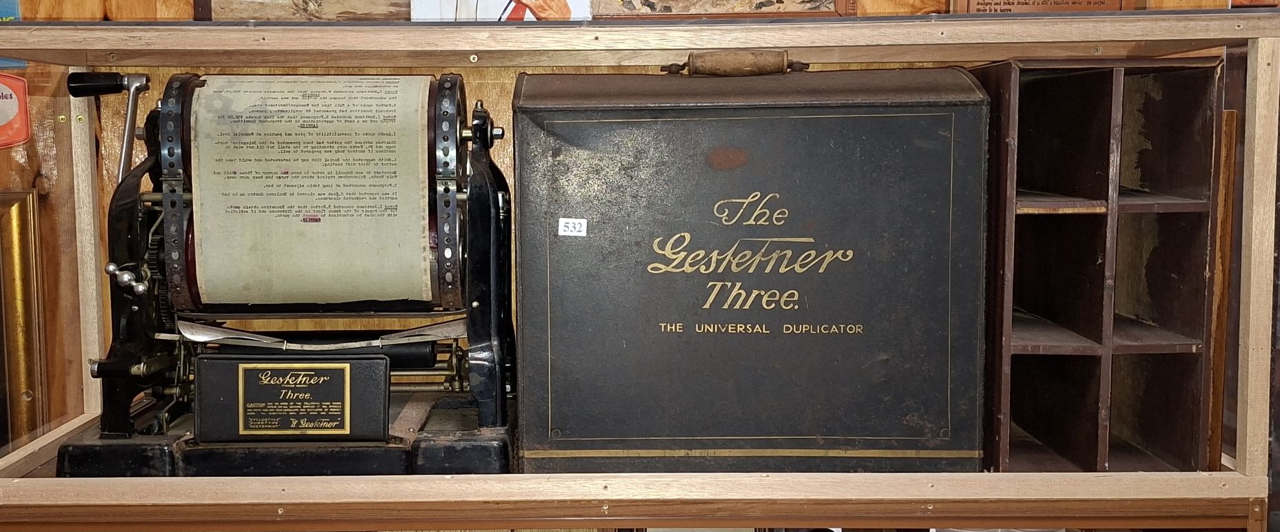 The Gestner Three Duplicator