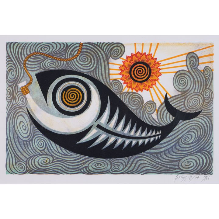 Dick Frizzell, 'Untitled (Catch of the Day)'