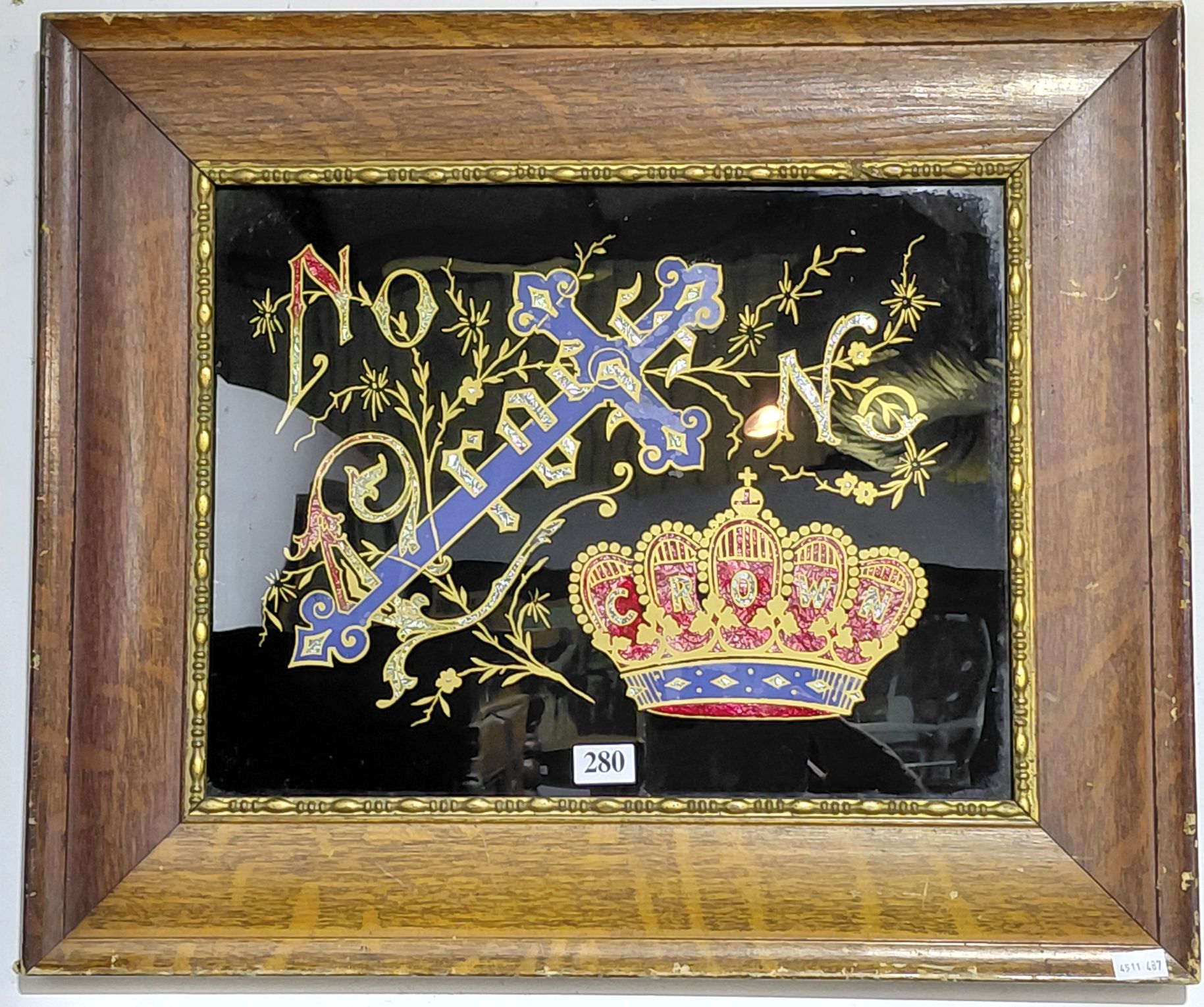 Ornate Glass Panel