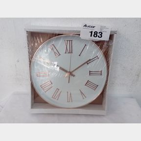 CENTURY CLOCKS GOLD ROMAN RAISE NUMBERS 30CM -