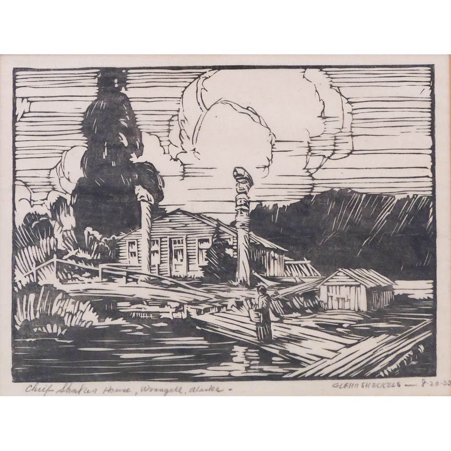 Glenn Sheckels ''Chief Shakes House, Alaska''