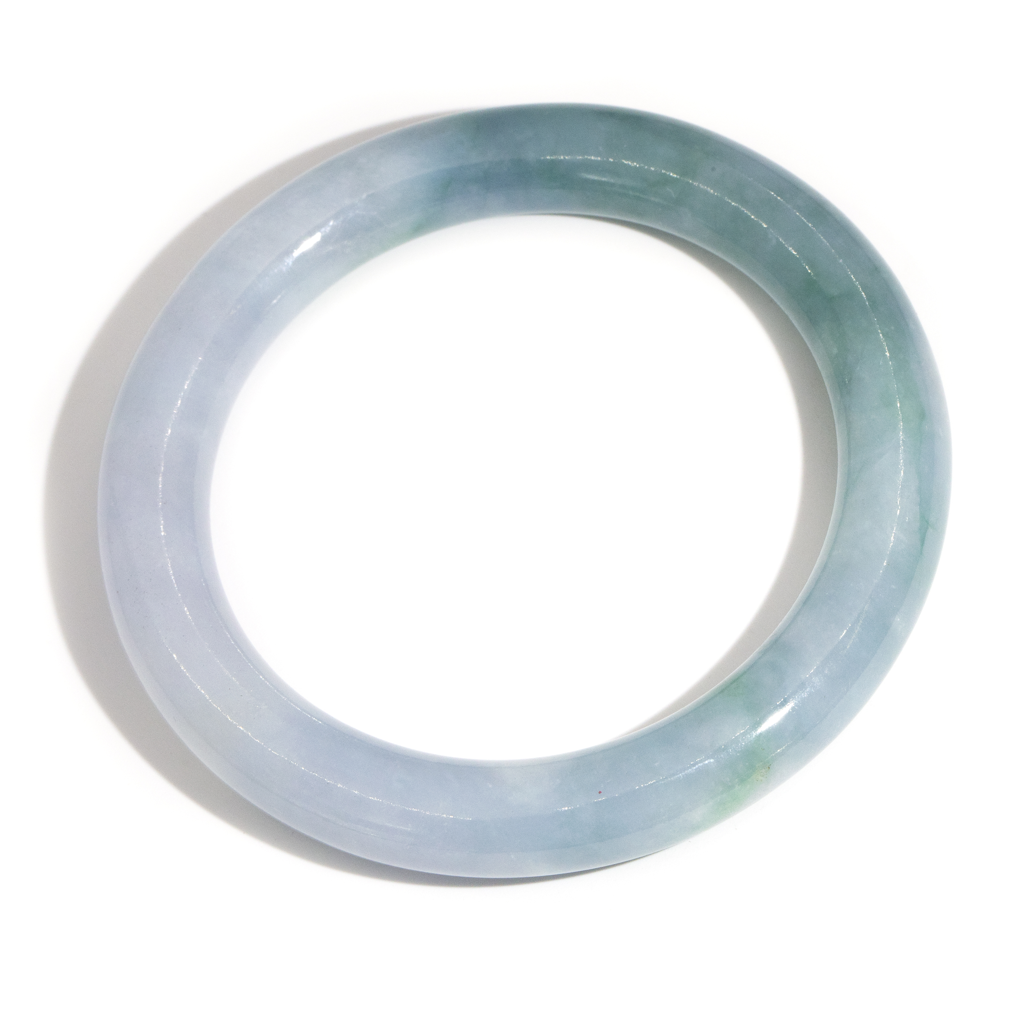 2607 · Round Burmese Jade Bangle