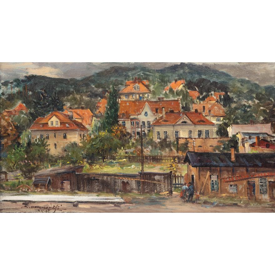 Eugeniusz Dzierzencki | Sopot. Widok zachodni.
