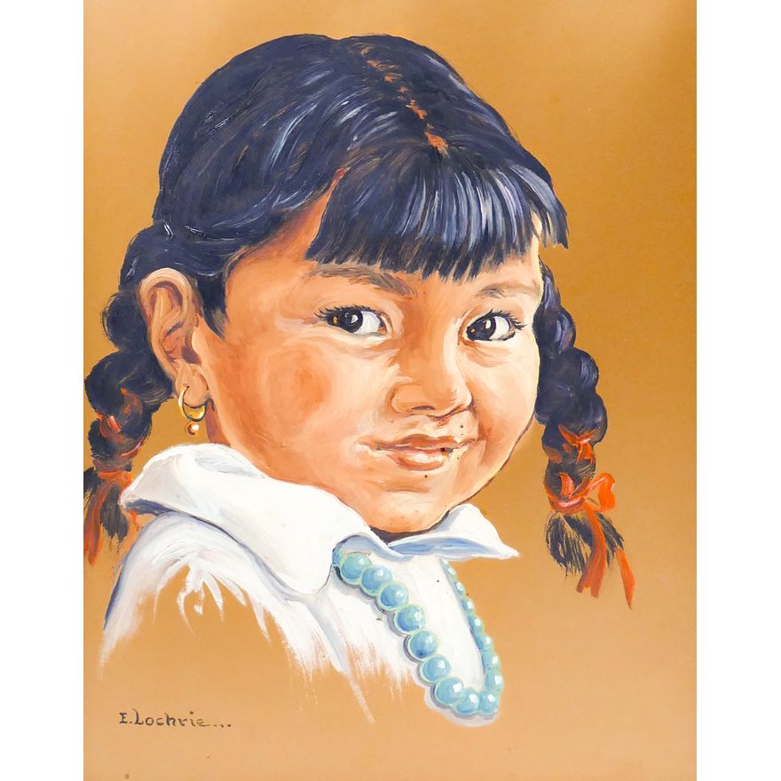 Elizabeth Lochrie (1890-1981) ''(Patsy) Deer Foot''