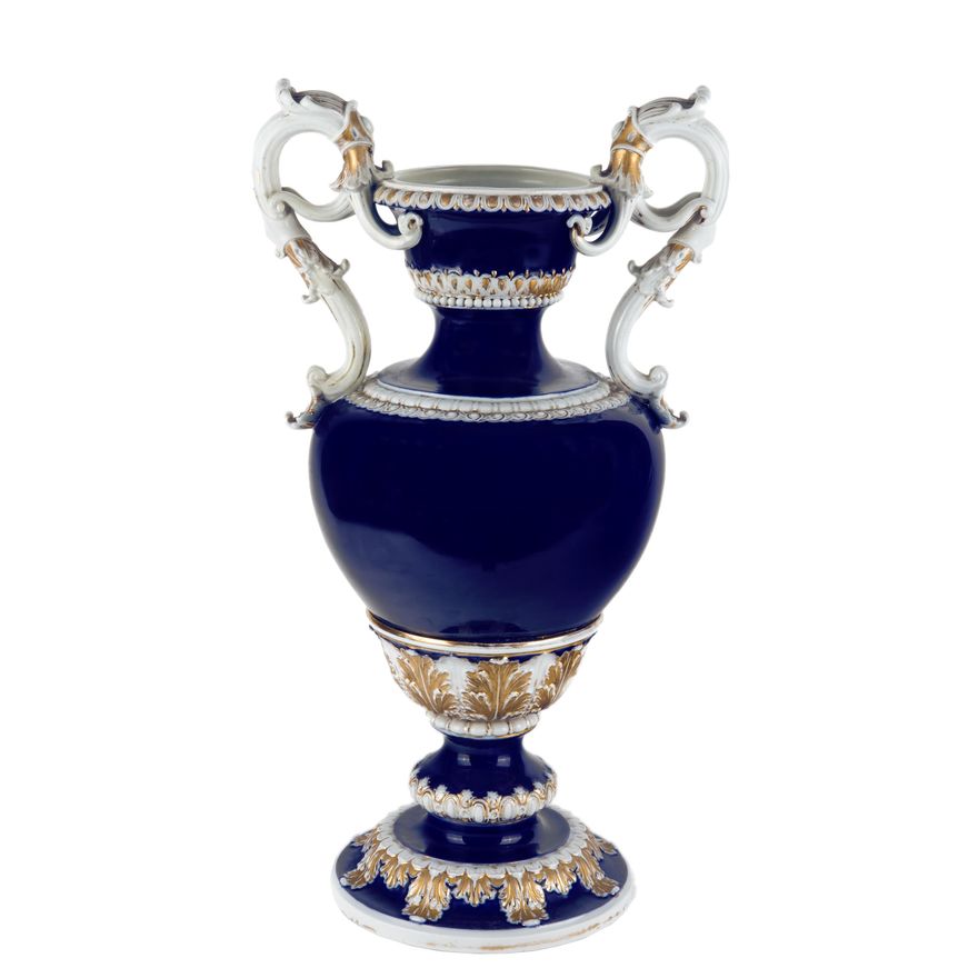 Amfora kobaltowa, Miśnia, ok. 1870 r.