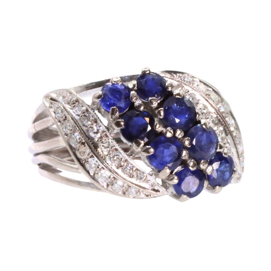Anillo Retro de Cóctel