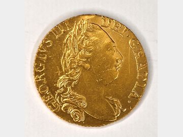 1781 GEORGE III 'ROSE SHIELD' GOLD GUINEA