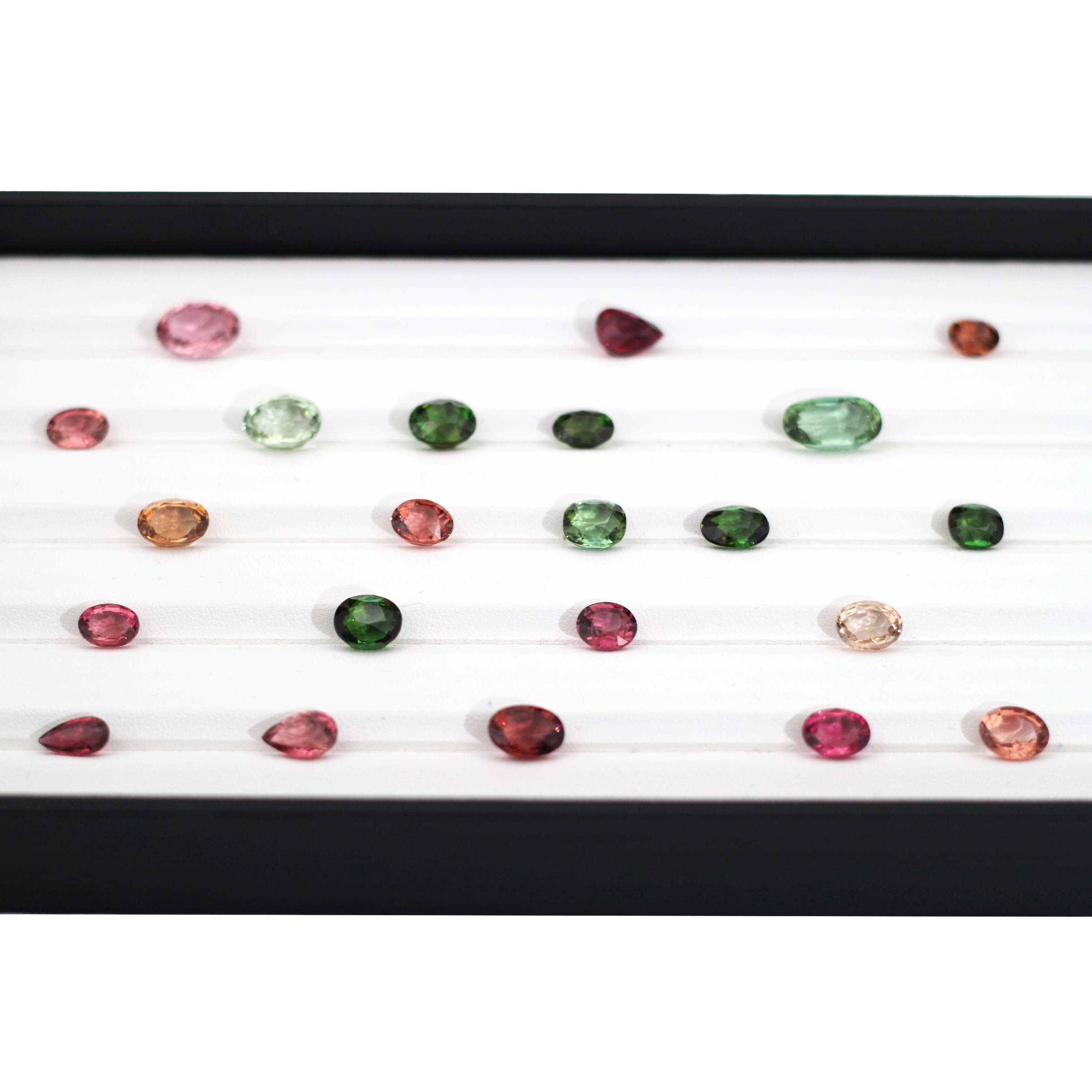 336 · 66.8ct of Tourmaline Gemstones in  Jewellers Tray