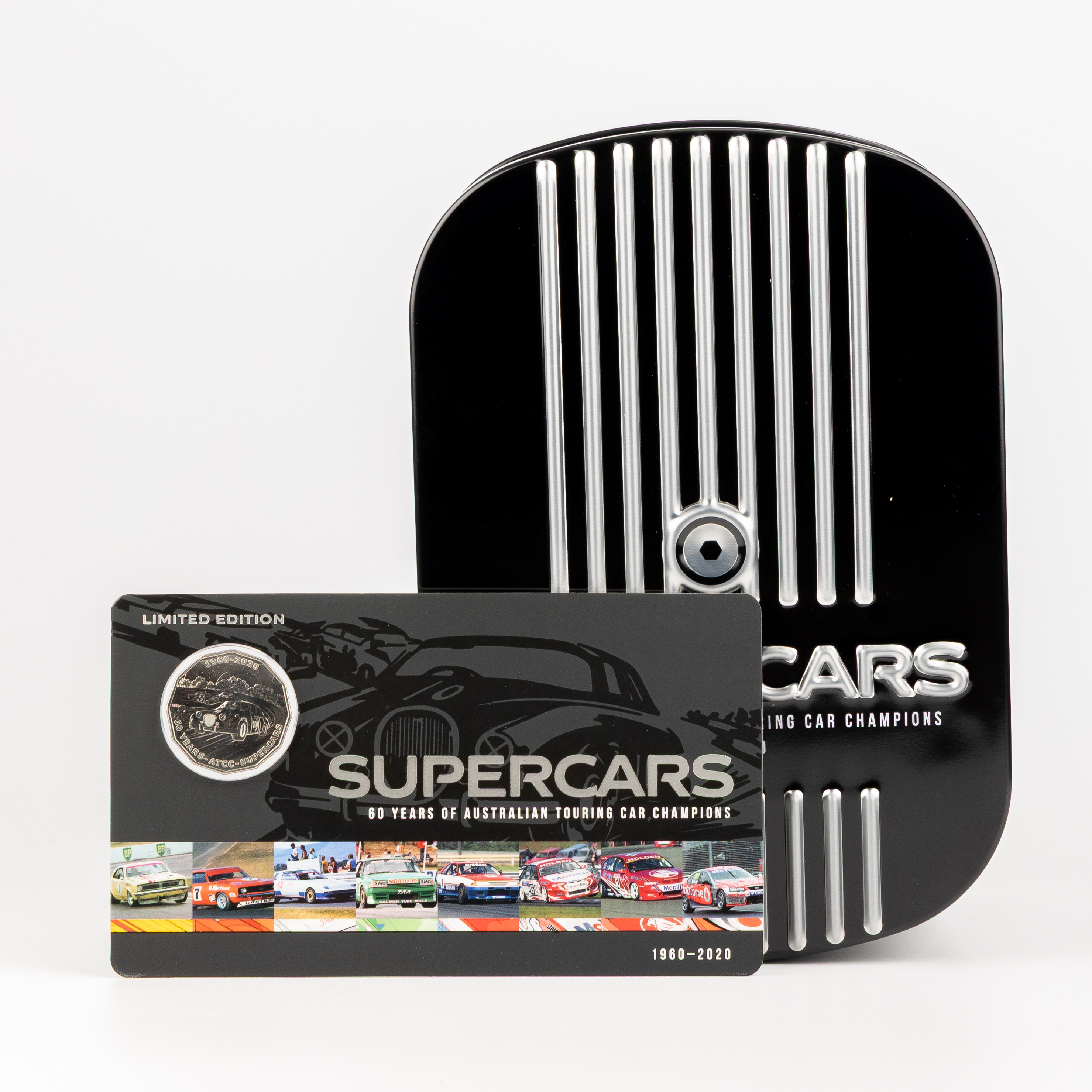 Elizabeth II, RAM - Supercars, 60 Years of Touring Car Champions 1960-2020, Fifty Cents, 2020, UNC