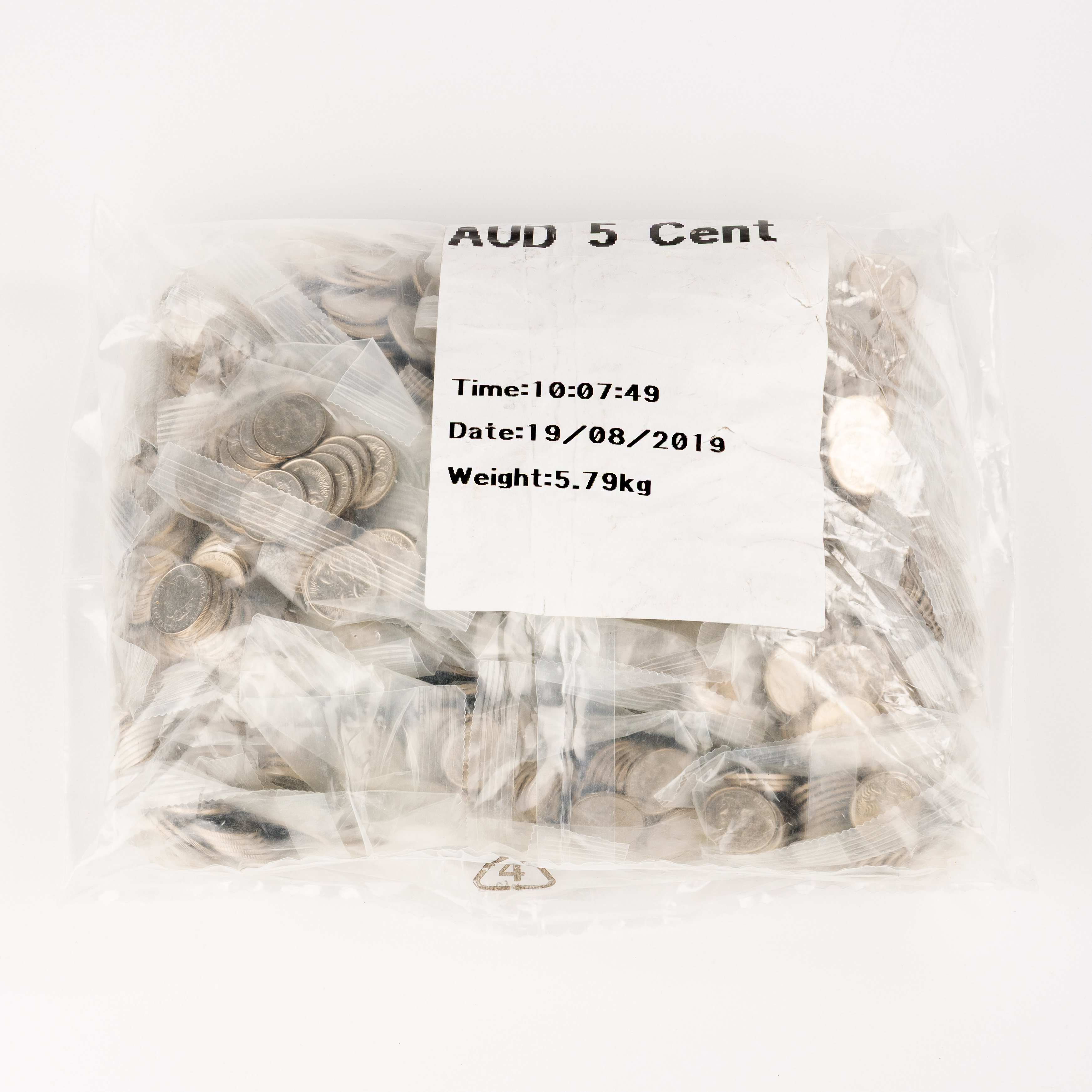 Elizabeth II, RAM - Echidna, Five Cents, 2019, UNC