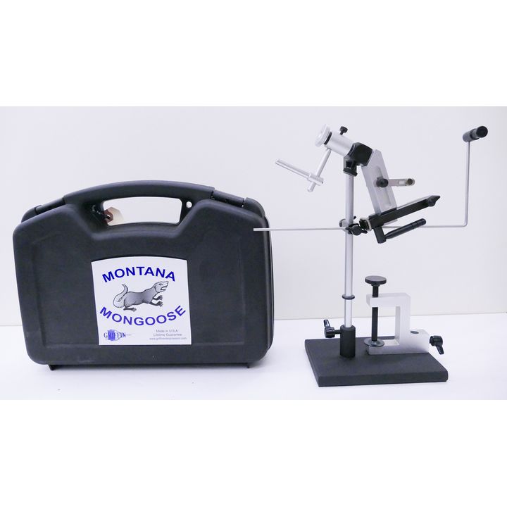 Griffin Montana Mongoose Portable Fly Tying Vise. Excellent Condition