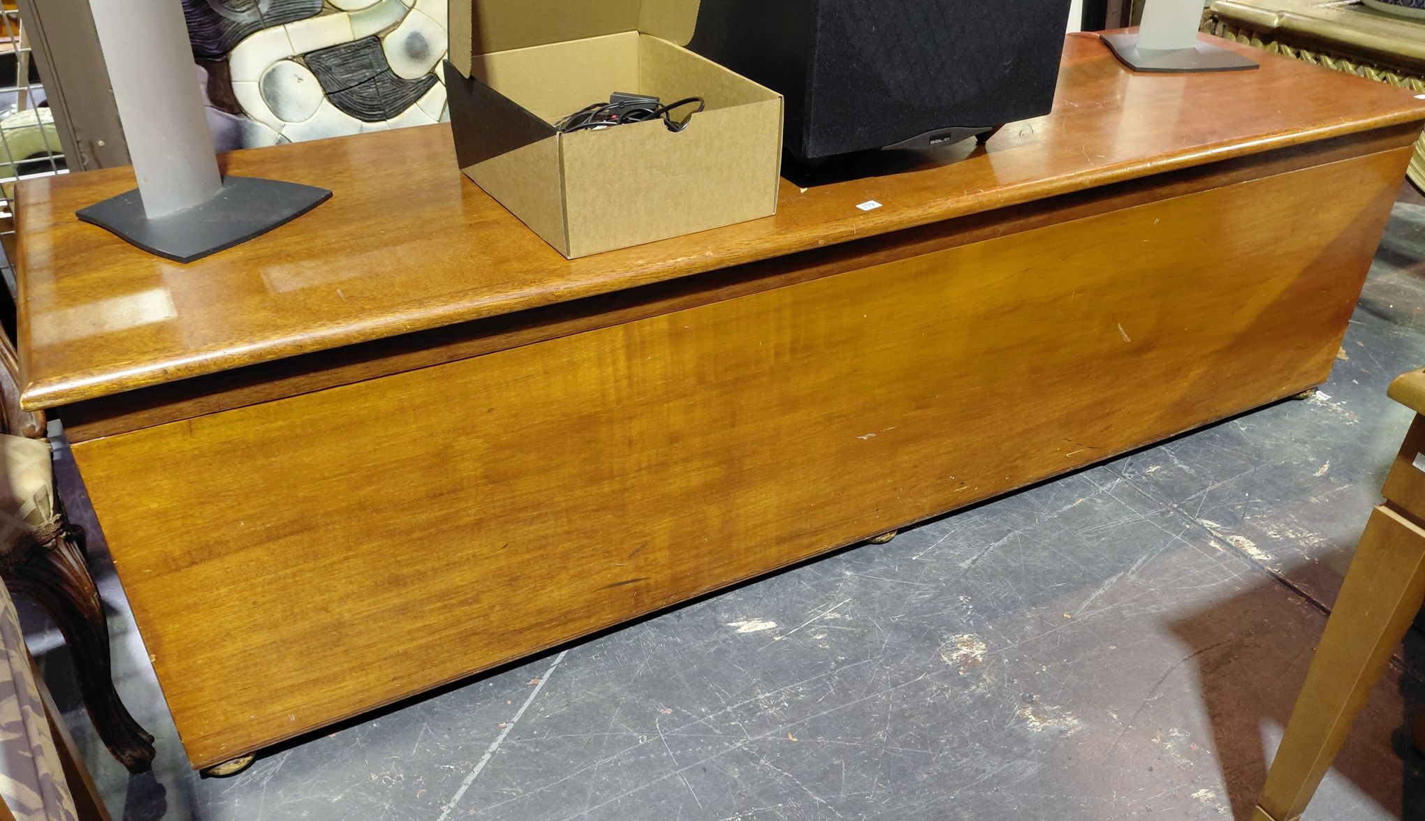 A Long Narrow Blanket Box