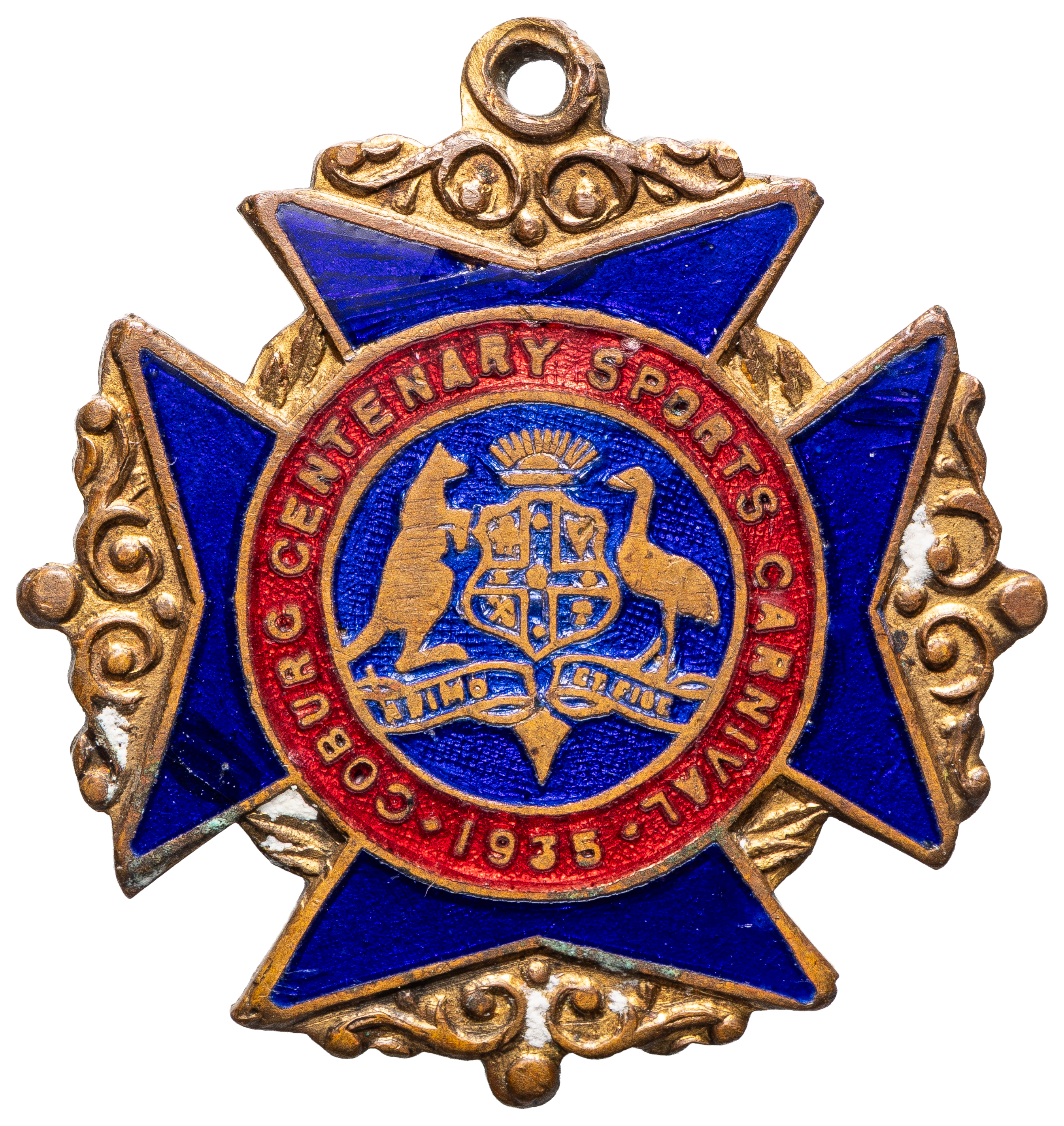 Coburg Centenary Sports Carnival , 1935, gVF