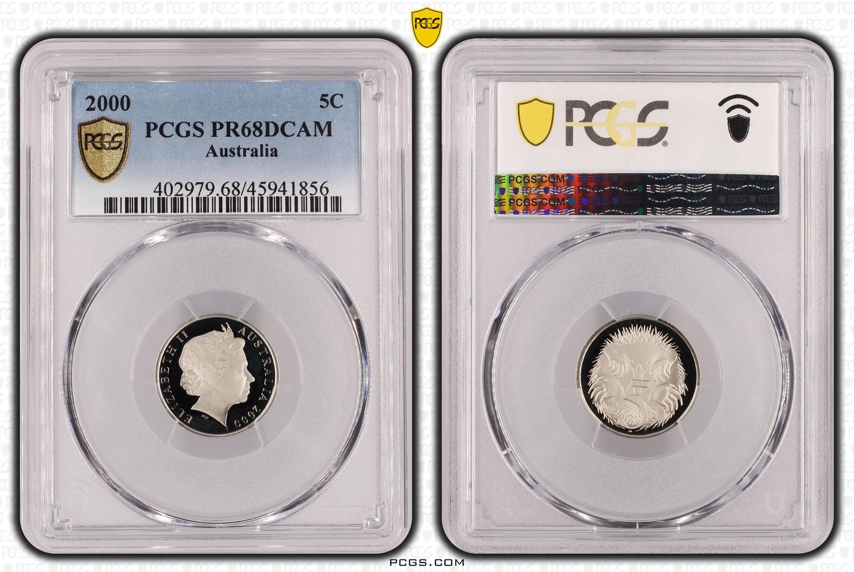 , Five Cent, 2000, PCGS PR68DCAM