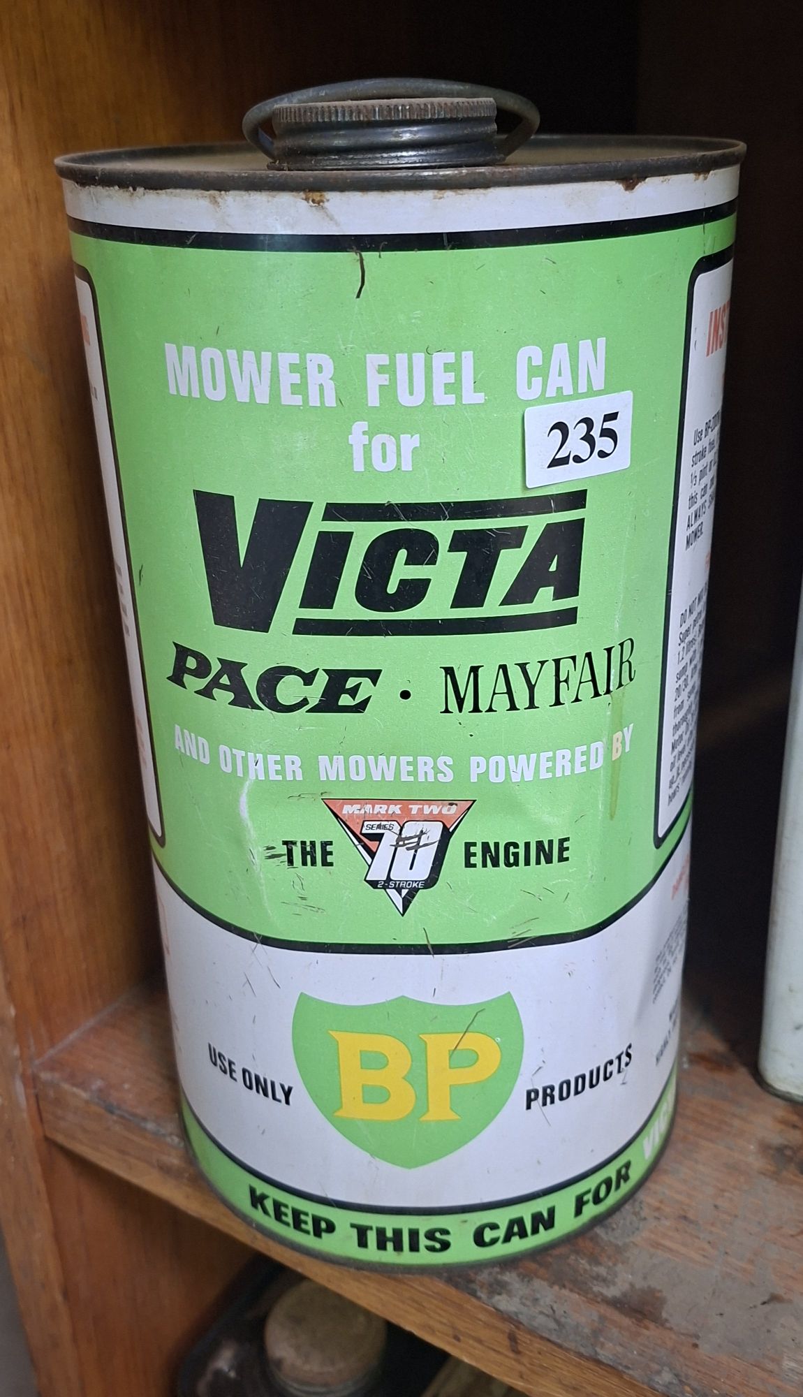 Bp Victa Fuel Can