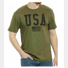 GREAT AMERICAN LAKES AND TIMBER GRAPHIC TEE T-SHIRT SZ L