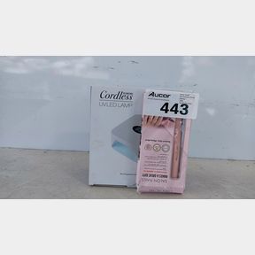 RECHARGEABLE 48W UV LAMP WITH RECHARGEABLE NAIL DRILL
