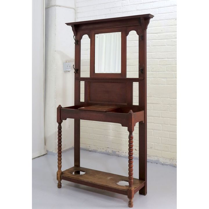 TEAK HALLSTAND