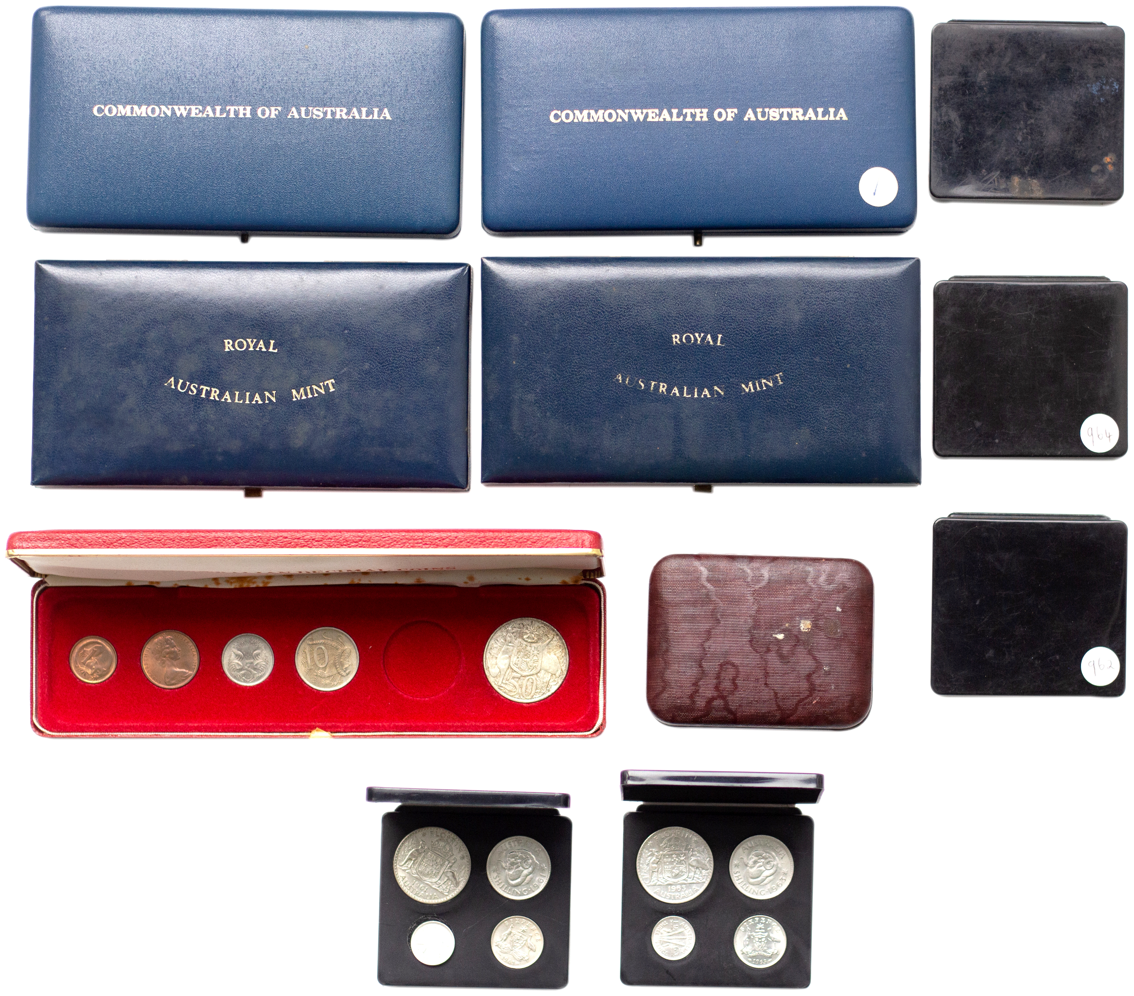 Proof Set Cases, 1966, VGC