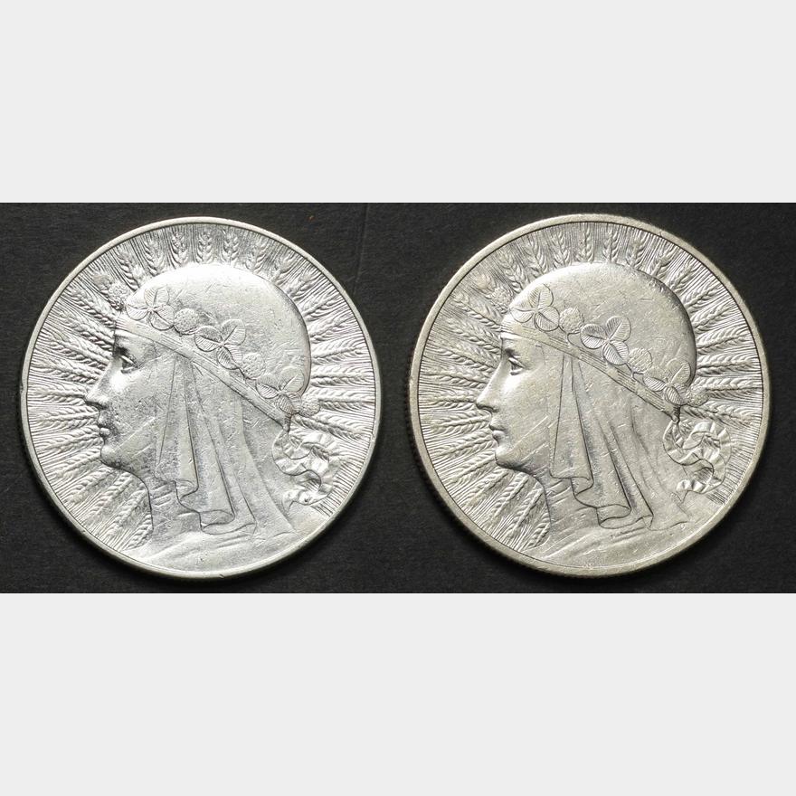 通販 1933年(91年前) ヤドヴィガ王(女王)の銀貨 5ズロチ銀貨 